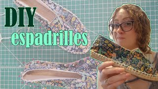 How to Sew Espadrilles [upl. by Dupuis695]