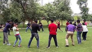 Toss the Ball  Synergy team building game [upl. by Aivital781]