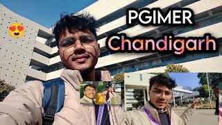 PGIMER CHANDIGARH MEDICAL CAMPUS  MJA AAGYA 😍VLOG [upl. by Leahcimnhoj]