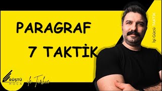 Paragraf  7 TAKTİK  RÜŞTÜ HOCA [upl. by Sueaddaht]