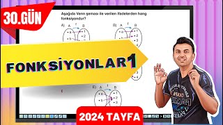 FONKSİYONLAR 1  30 GÜN 40GündeTYTmatematikkampı [upl. by Orelie]