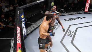 UFC 253  Israel Adesanya vs Paulo Costa Full Fight Highlights  UFC Middleweight Title UFC 4 [upl. by Sehguh306]