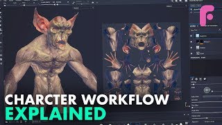 Full 3D Character Workflow Explained  Sculpting Retopo amp Textures [upl. by Bronk]