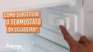 Como substituir o termostato da geladeira [upl. by Garrott83]