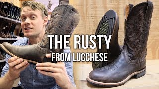 The Rusty Lucchese Cowboy Boots for Working [upl. by Enimajneb176]