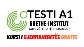 A1 Goethe Testi  Pjesa e Dëgjimit  Hörverstehen Goethe A1 [upl. by Ladin]