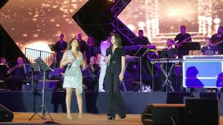 Elissa amp Maritta Hallani  Ya Mrayti HD  Beirut Holidays 2019 اليسا  ماريتا حلاني  يا مرايتي [upl. by Simaj]