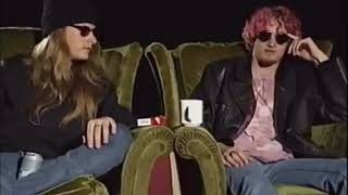 ALICE IN CHAINS 1993 INTERVIEW  LAYNE STALEY  JERRY CANTRELL [upl. by Nadaba]