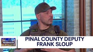 Pinal County Sheriff Deputy Frank Sloup  Newsmaker [upl. by Eissej838]