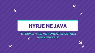 Hyrje ne Programim Java [upl. by Kiele]