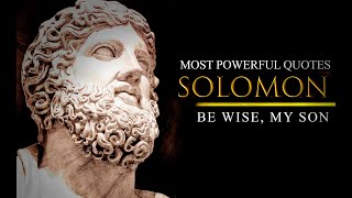 THE SIX THINGS GOD HATES  King Solomon Powerful Life Changing Quotes [upl. by Ahsit]