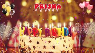 PRISHA Happy Birthday Song – Happy Birthday Prisha – Happy birthday to you [upl. by Aggappera]