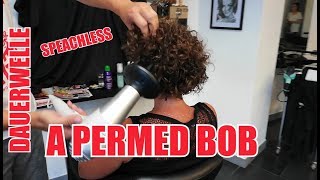 DAUERWELLE A PERMED BOB BY JOERG MENGEL FRISEURE [upl. by Bendicty]