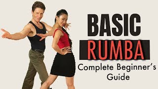 Basic Rumba TOP TEN STEPS amp ROUTINE [upl. by Calmas]