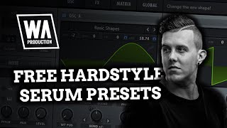 FREE Hardstyle Serum presets in style of Dr Phunk or Headhunterz [upl. by Hirst528]