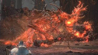 Dark Souls 3 Old Demon King Boss Fight 4K 60fps [upl. by Eaner]