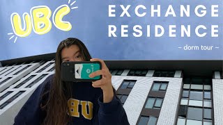 UBC Exchange Residence  University of British Columbia dorm tour [upl. by Dnanidref954]