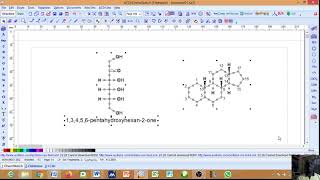 how to copy and paste chemical structure from Chem sketch to Microsoft word [upl. by Akirat547]