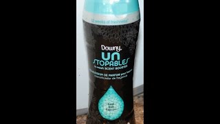 Downy Unstopables Fresh Scent Review [upl. by Zuzana]