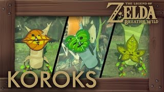 Zelda Breath of the Wild  All Korok Seeds Faron Tower Locations 210  267 [upl. by Reahard]