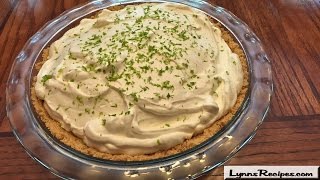 Key Lime Pie Lynns Recipes [upl. by Hewie]