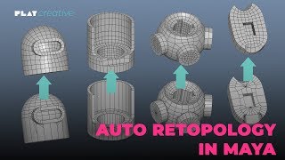 Auto Retopology Comes to Maya [upl. by Ahsilrak580]