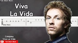 Coldplay  Viva La Vida Guitar Tutorial [upl. by Saleem]