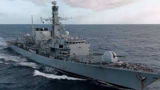 Trailer new Series of quotWarship Life at Sea” filmed on HMS Northumberland [upl. by Tarton321]