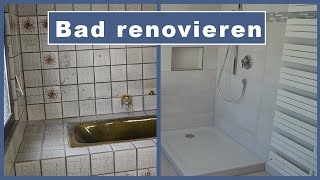 Badezimmer sanieren [upl. by Norrv]