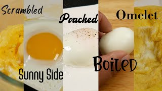 How To Cook Egg Microwave Easy Simple 5 Ways [upl. by Ennayehc]