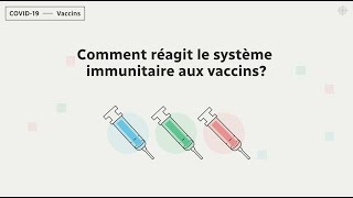 COVID19  Comment réagit le système immunitaire aux vaccins [upl. by Robet80]