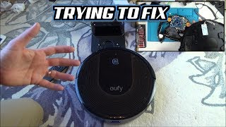 Trying to FIX Robotic Vacuum Cleaner  Eufy RoboVac 30C [upl. by Linnette]