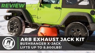 Review ARB Bushranger XJack Exhaust Jack Kit [upl. by Reames]