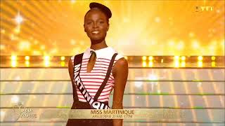 Miss France 2023  Miss Martinique 2022 en Maillot de bain [upl. by Aip758]