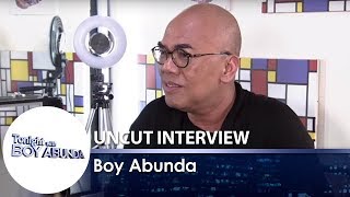 TWBA Uncut Interview Boy Abunda  Part 2 [upl. by Alesi840]