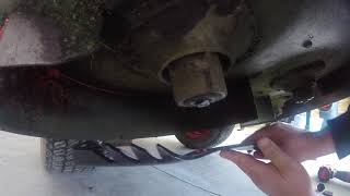 KUBOTA Z125S Mower Blade Change [upl. by Heurlin]