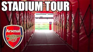 ARSENAL EMIRATES STADIUM TOUR ARSENAL FC [upl. by Ydualc714]