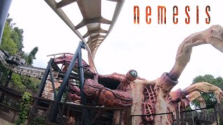 Nemesis HD 2018 Front Seat POV  Alton Towers Resort [upl. by Lancelot]