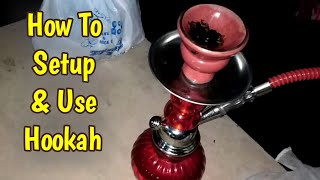 How To Setup Hookah For Dense Smoke  How To Use Flavoured Hookah  Beginners Guide For Hookah [upl. by Yhtomiht]