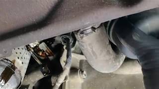 How to change oil and filter on Citroen Berlingo [upl. by Ahsoek17]