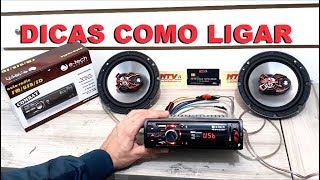 Como Ligar Rádio Automotivo no Carro ou em Casa de um Jeito Simples [upl. by Twedy680]