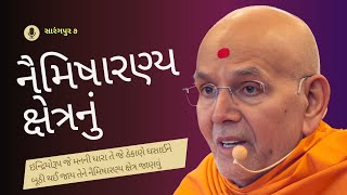 સારંગપુર ૭  નૈમિષારણ્ય ક્ષેત્રનું  HDH Mahant Swami Maharaj  BAPS Guruhari Ashirwad [upl. by Reider]