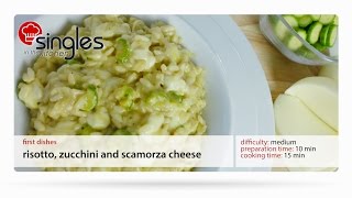 Risotto zucchini and scamorza cheese [upl. by Lairea]