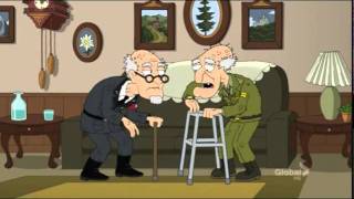 Family Guy  Mr Herbert fight with german guy [upl. by Schumer]