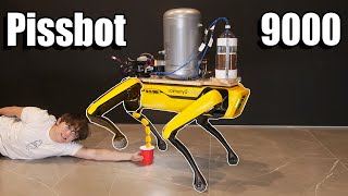 Teaching a Robot Dog to Pee Beer [upl. by Cale721]