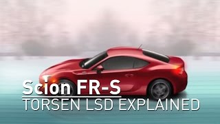 2013 Scion FRS  Torsen® Limited Slip Differential Explained [upl. by Gnod]