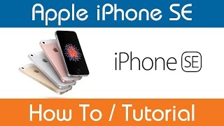 How To Uninstall An App  iPhone SE [upl. by Ebner]