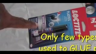 Loctite Plastic Bonding System Glue used to glue plastic pieces back together [upl. by George502]