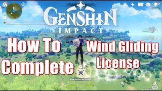 Genshin Impact  License to Glide Walkthrough [upl. by Atilemrac909]