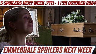 5 Emmerdale spoilers next week from 7th  11th October 2024 Tom’s Shocking Betrayal amp Divorce Drama [upl. by Atir]